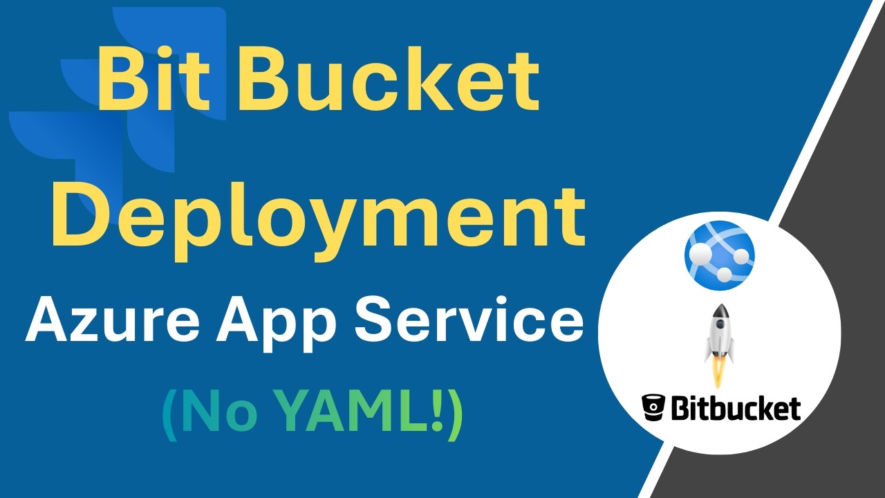 Deploy ASP.NET Core App to Azure App Service using Bitbucket | CI/CD Tutorial