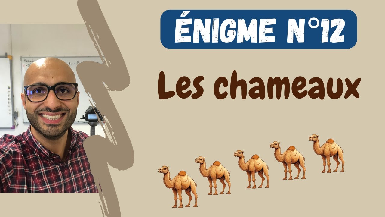 Énigme n°12 : L'HÉRITAGE ET LE CHAMEAU