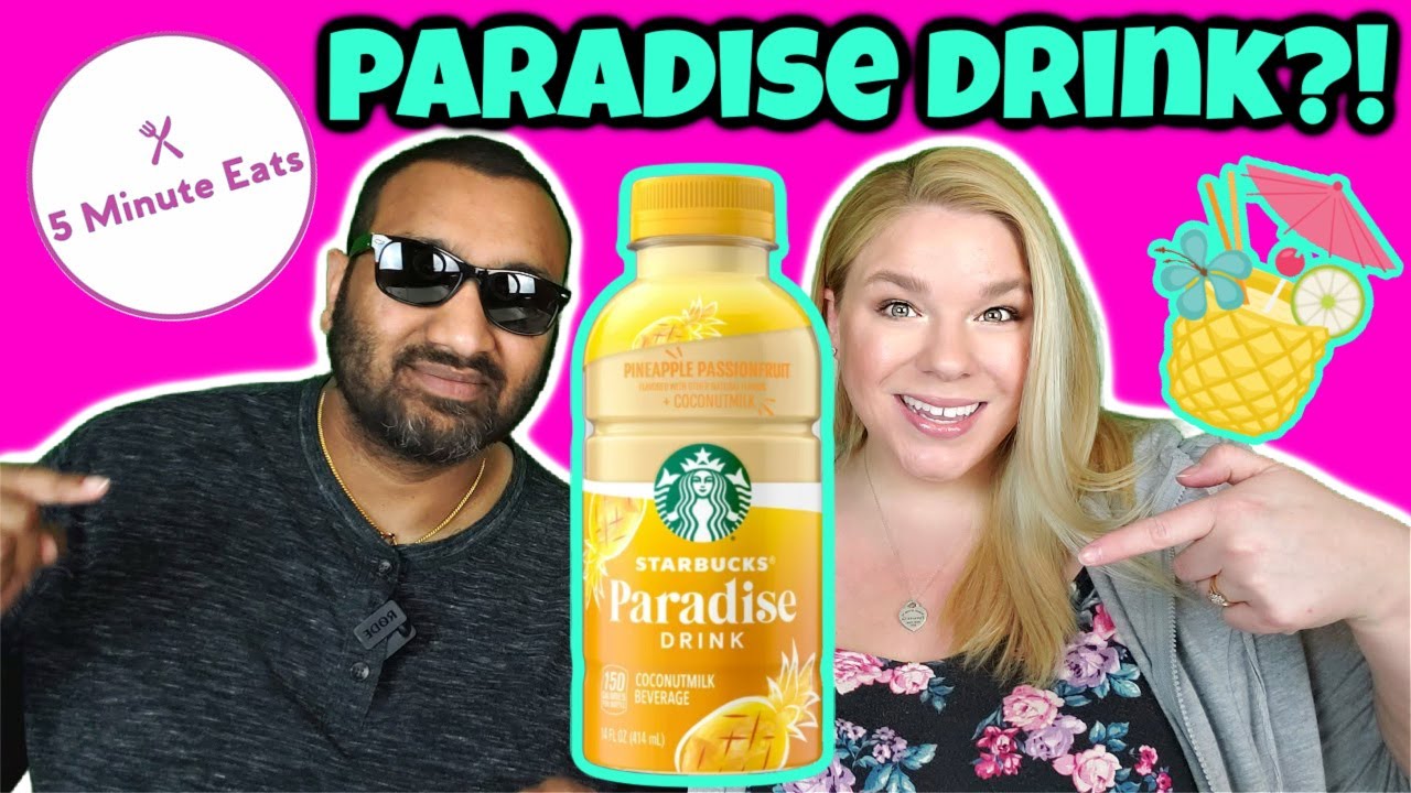 Starbucks Paradise Drink Pineapple Passionfruit + Coconut Milk Review