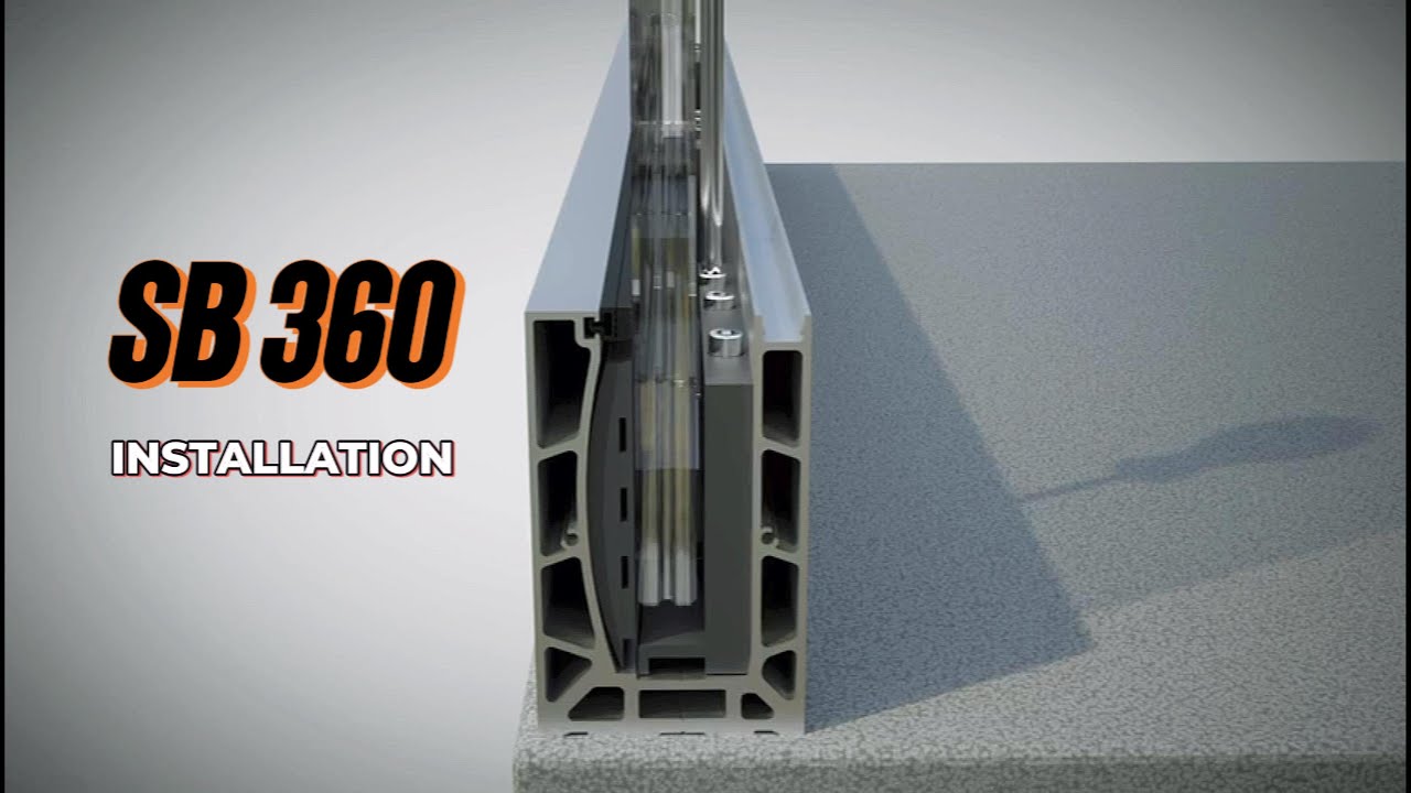 Installation SB 360 – Système de Garde-Corps en Verre | Vidéo 3D Officielle