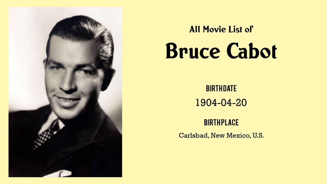 Bruce Cabot Movies list Bruce Cabot| Filmography of Bruce Cabot