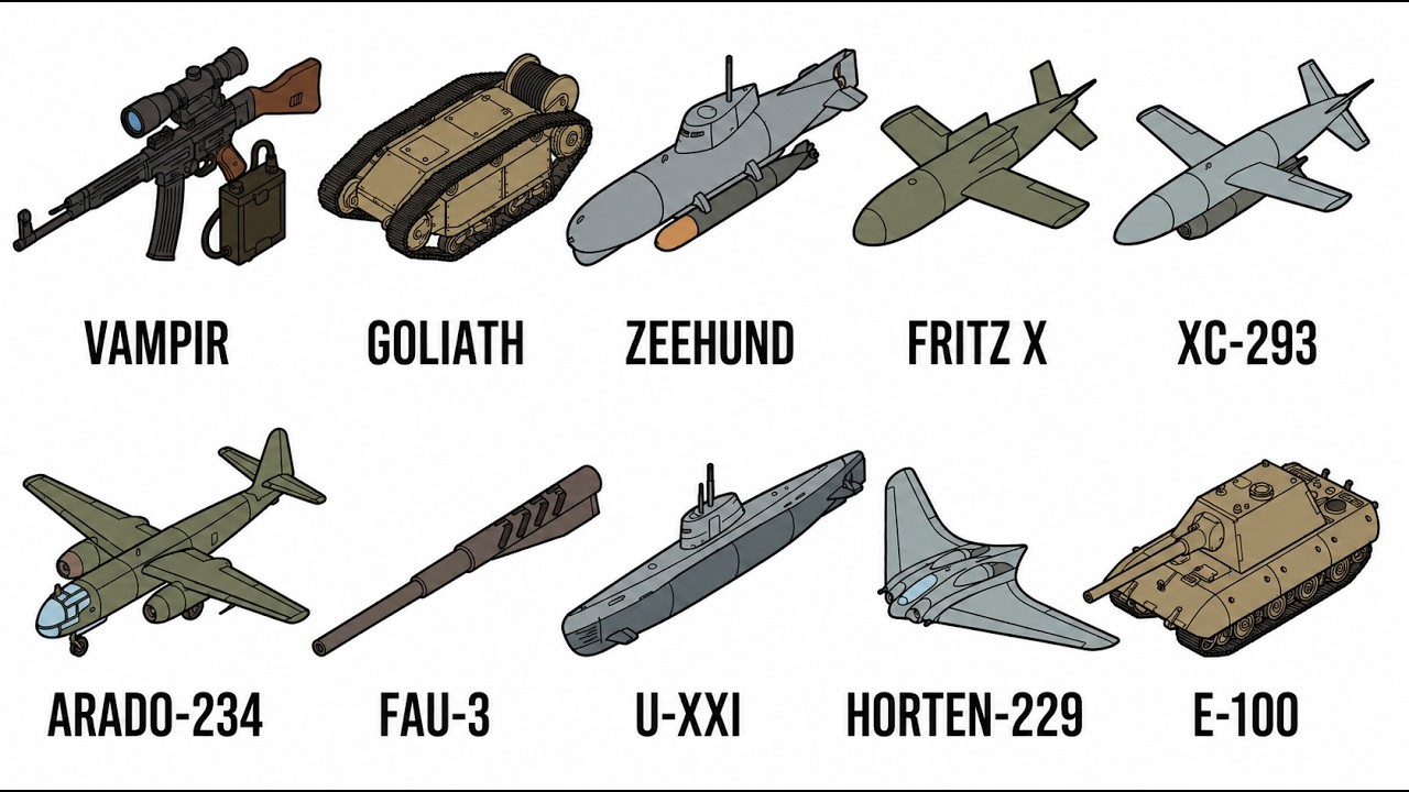 10 Most Advanced Weapons of the Wehrmacht
