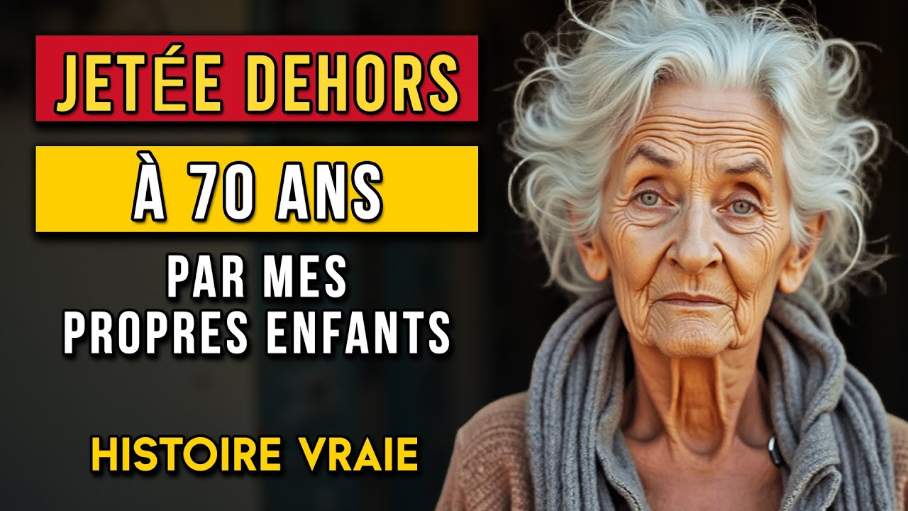 VÉRITABLE HISTOIRE DE CETTE GRAND-MÈRE 👵💔 Mes enfants m'ont mise à la porte à 70 ans