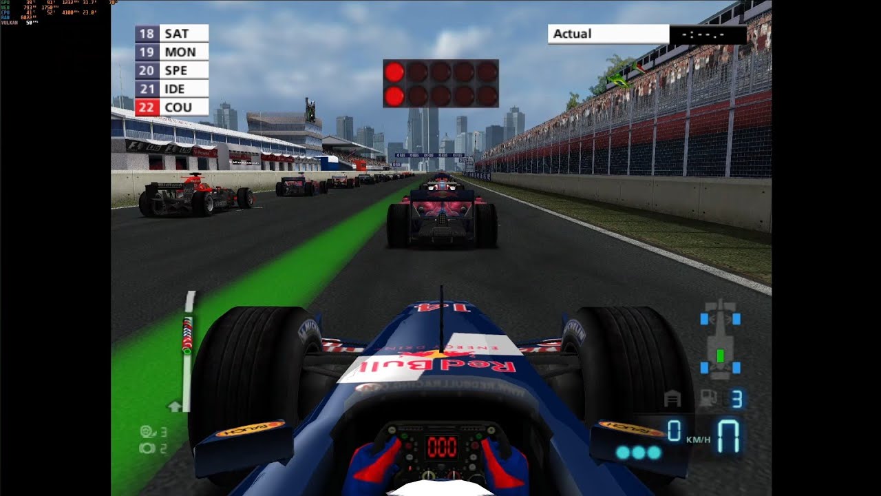 F1 2006 PLAYSTATION 2   PCSX2 VIDEO 1