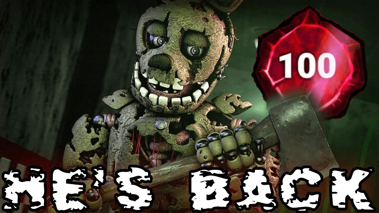 Я ВЕРНУЛСЯ НА P100 SPRINGTRAP!