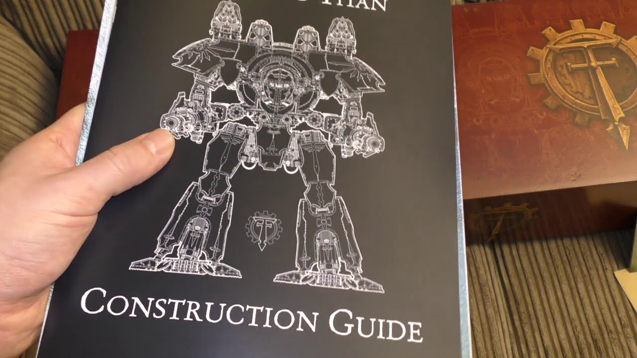 Warlord Titan no.2 - Unboxing (HH & WH40K)