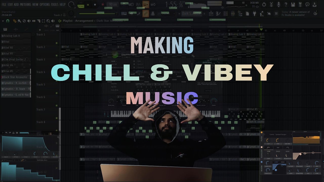 HOW I MADE THIS VIBEY MUSIC IN FL STUDIO
