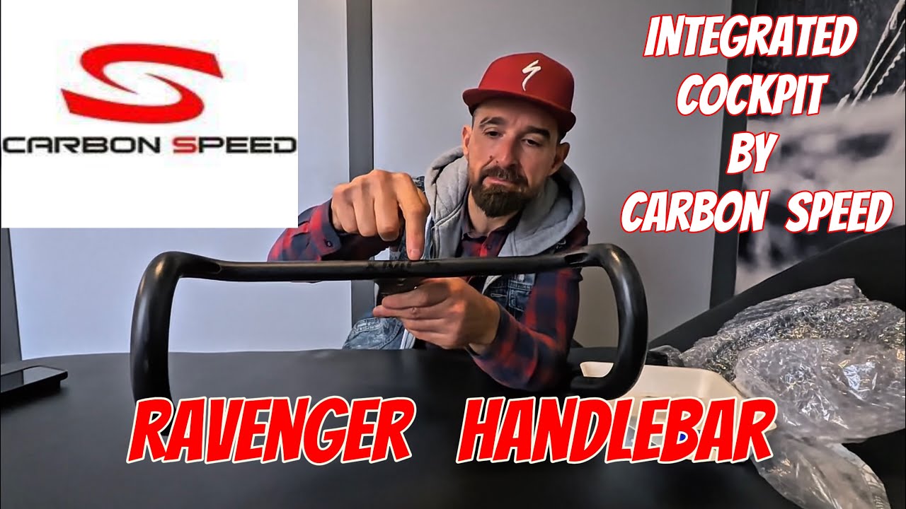 CARBON SPEED isn’t ONLY WHEELS! THIS REVENGER CARBON HANDLEBAR IS VERY PORN 🔞😍