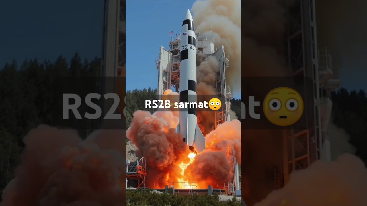 RS 28 Sarmat can destroy the world 🌎 #Russia #military #sarmat