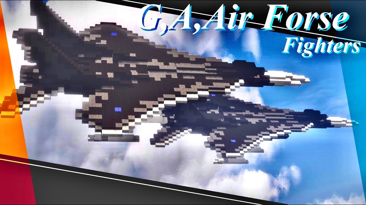 【Minecraft軍事部】祖国の空を舞う大翼の防人 連邦帝国戦闘機 Part.1