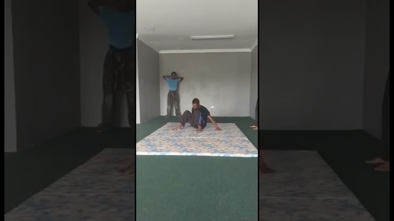 Front flip fail