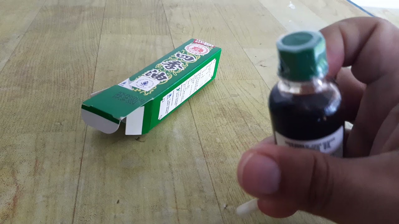 minyak angin medicated oil