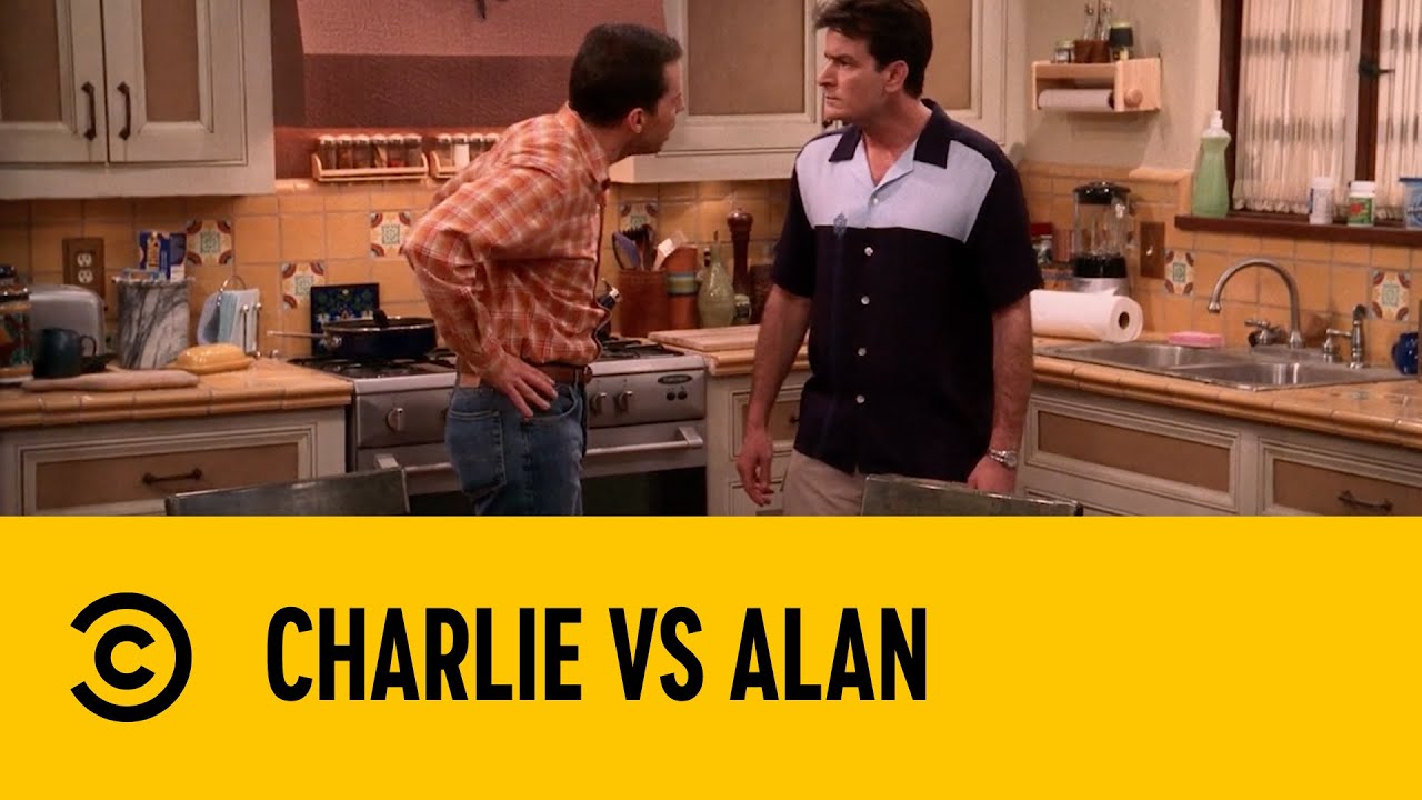 Charlie vs Alan | Two And A Half Men | Comedy Central Africa