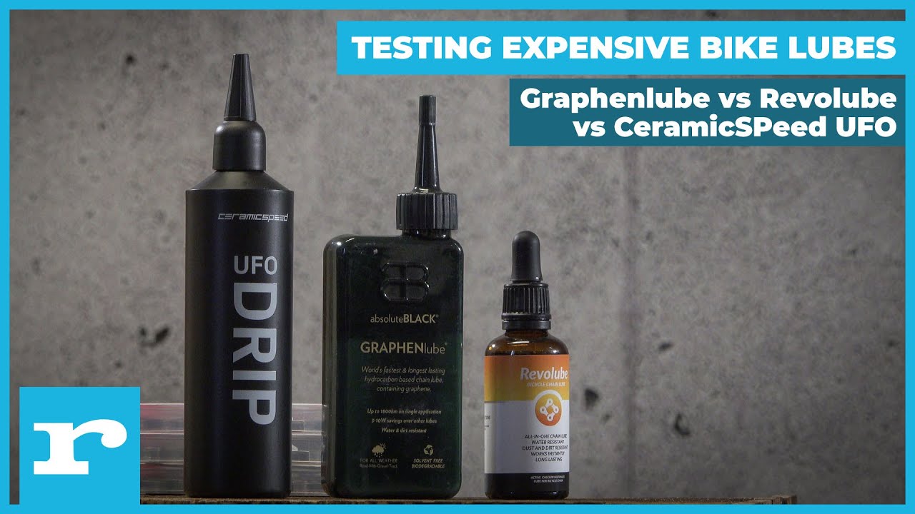 Testing expensive bike lubes! | Graphenlube vs Revolube vs CeramicSpeed UFO