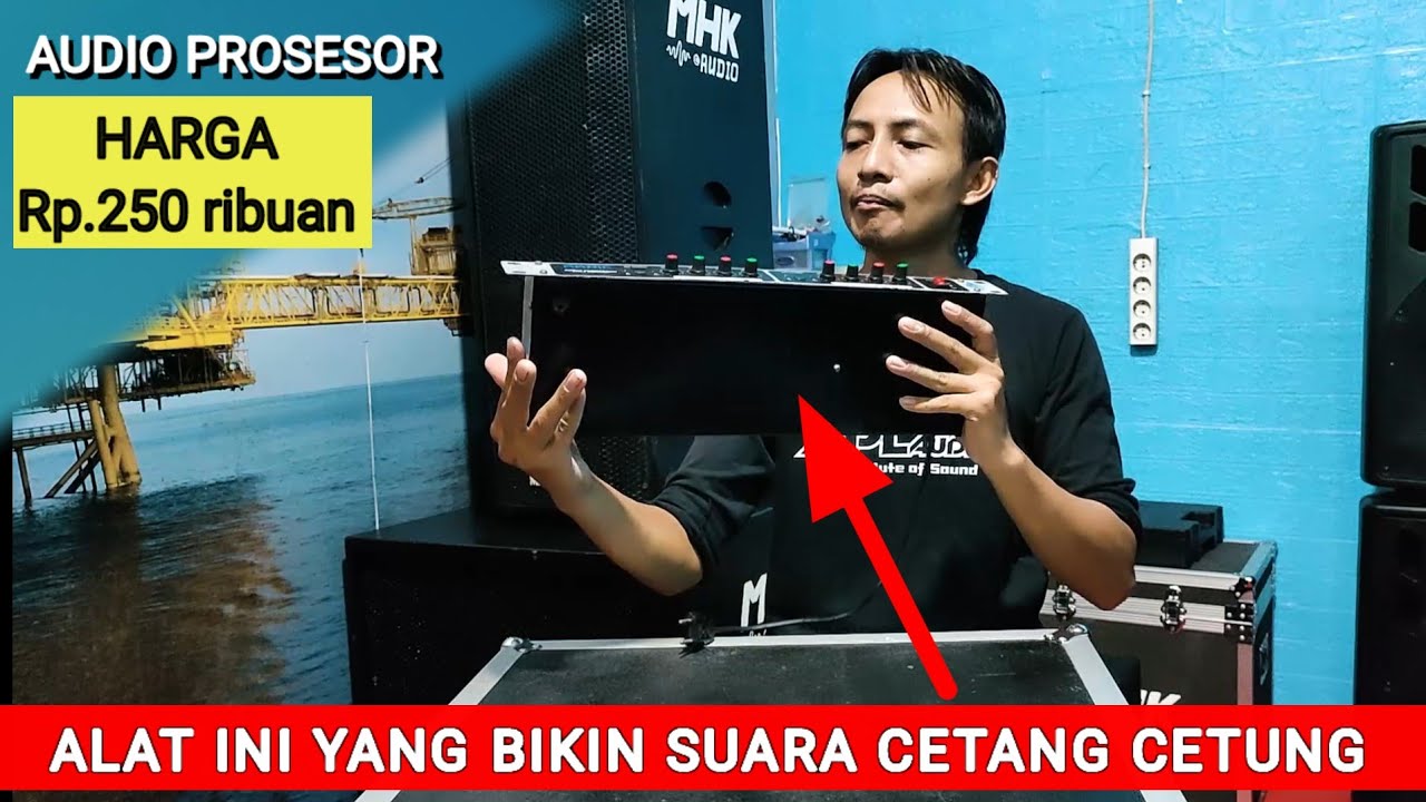 ALAT INI BIKIN SUARA CETANG CETUNG prosesor audio suara sound jadi nyata