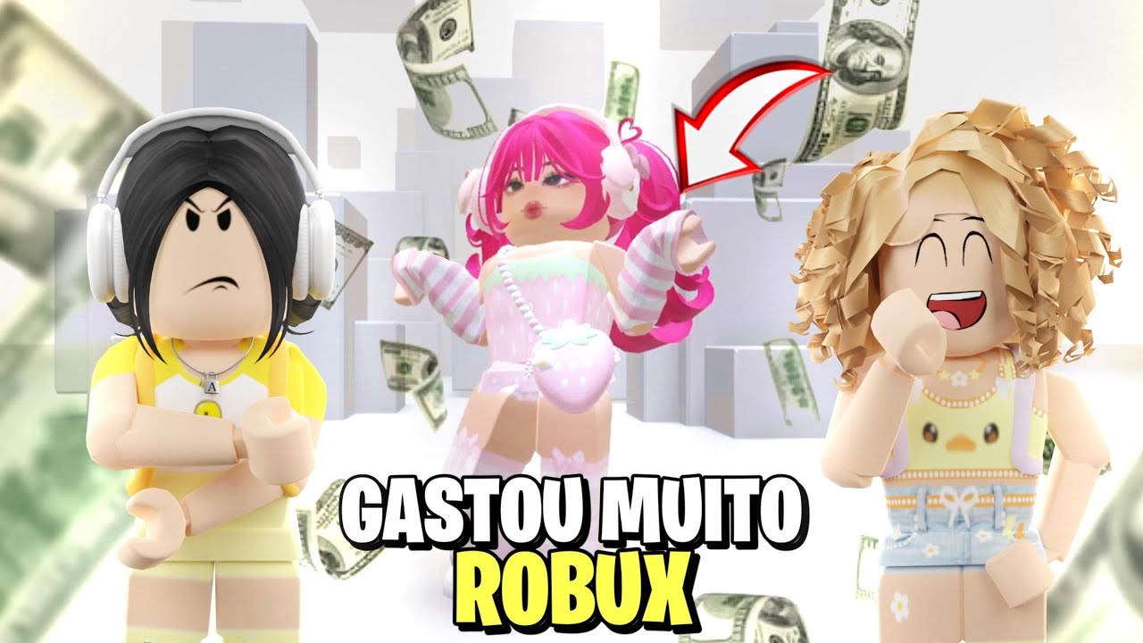 DIVA FOI AS COMPRAS COM ROBUX QUE DEI PARA ELA