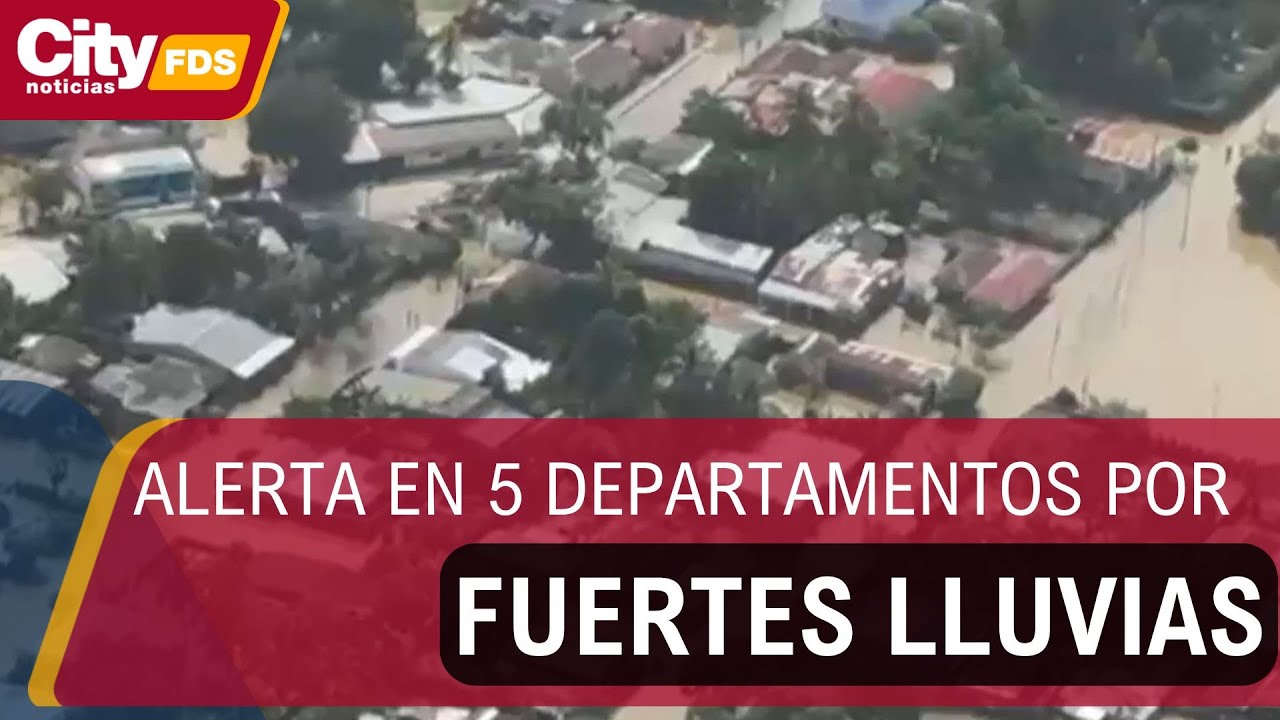 Alerta en 5 departamentos: lluvias persistentes dejan 100 emergencias en el país | CityTv