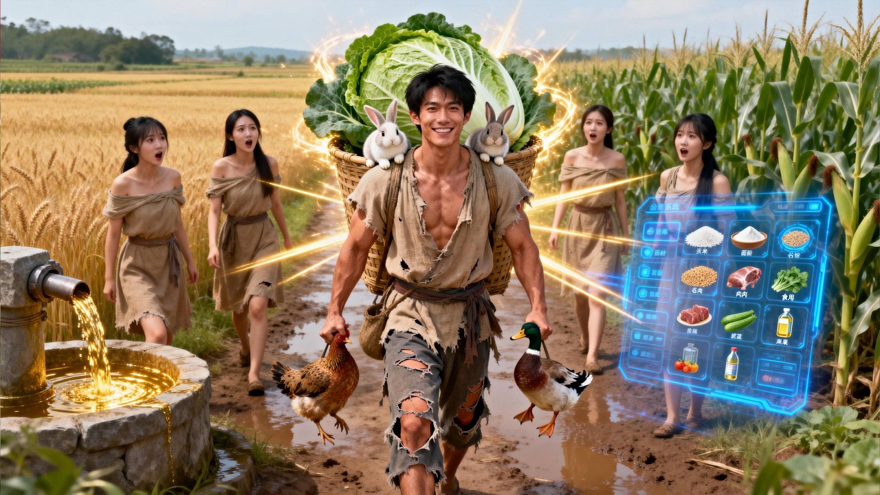 Il traverse en année de famine, obtient eau infinie + terres fertiles : riche en une nuit !