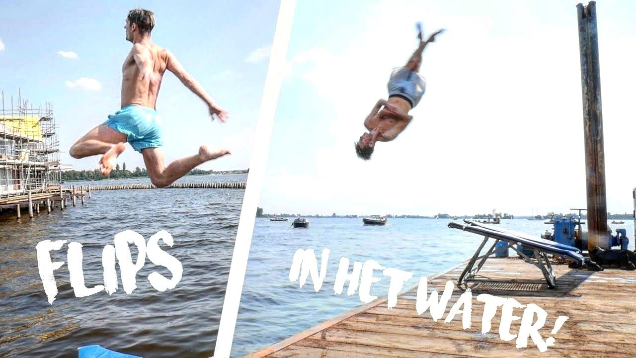 MINITRAMP VS WATER! Ft. Enzo Knol, UberQuin, Boaz