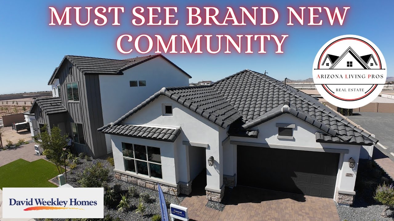 Must see Brand New Gated Community [David Weekley | Living in Arizona | San Tan Valley]