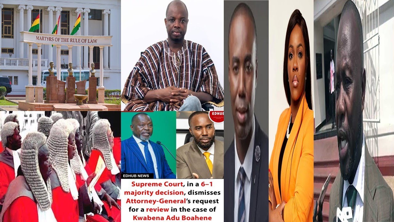 Abronye Jubilate As SC Disgrace AG & Rule 6-1 In Favor Adu Boahen As