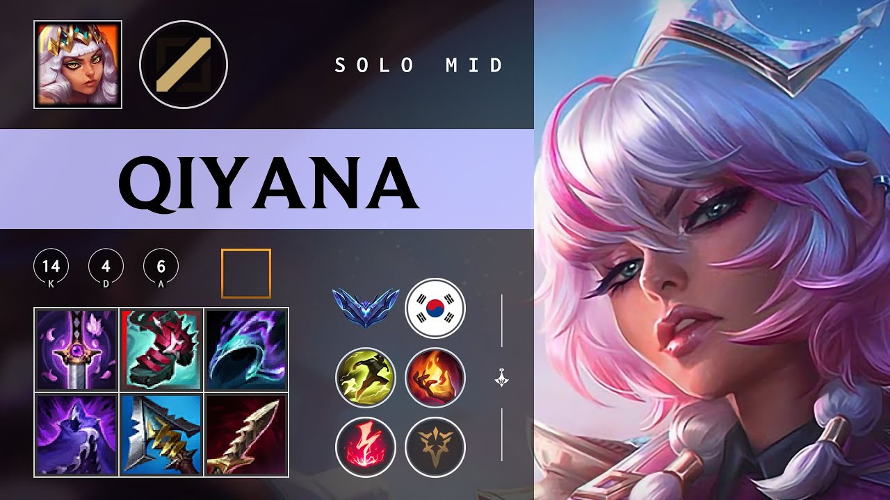Qiyana Mid vs Twisted Fate - KR Diamond Patch 26.02