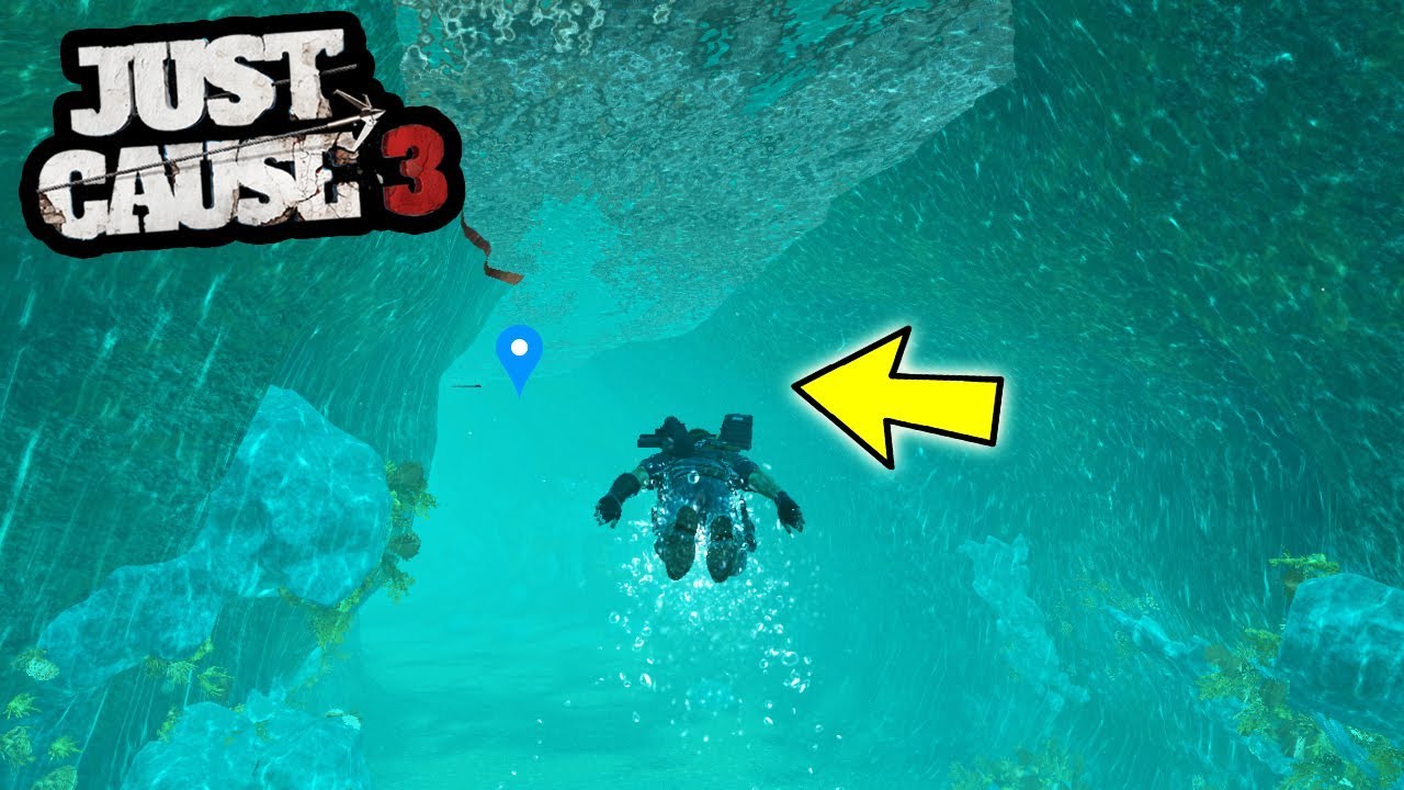JUST CAUSE 3 - BIGGEST SEA MYSTERY SOLVED & GO PAST END OF MAP! | SuperRebel