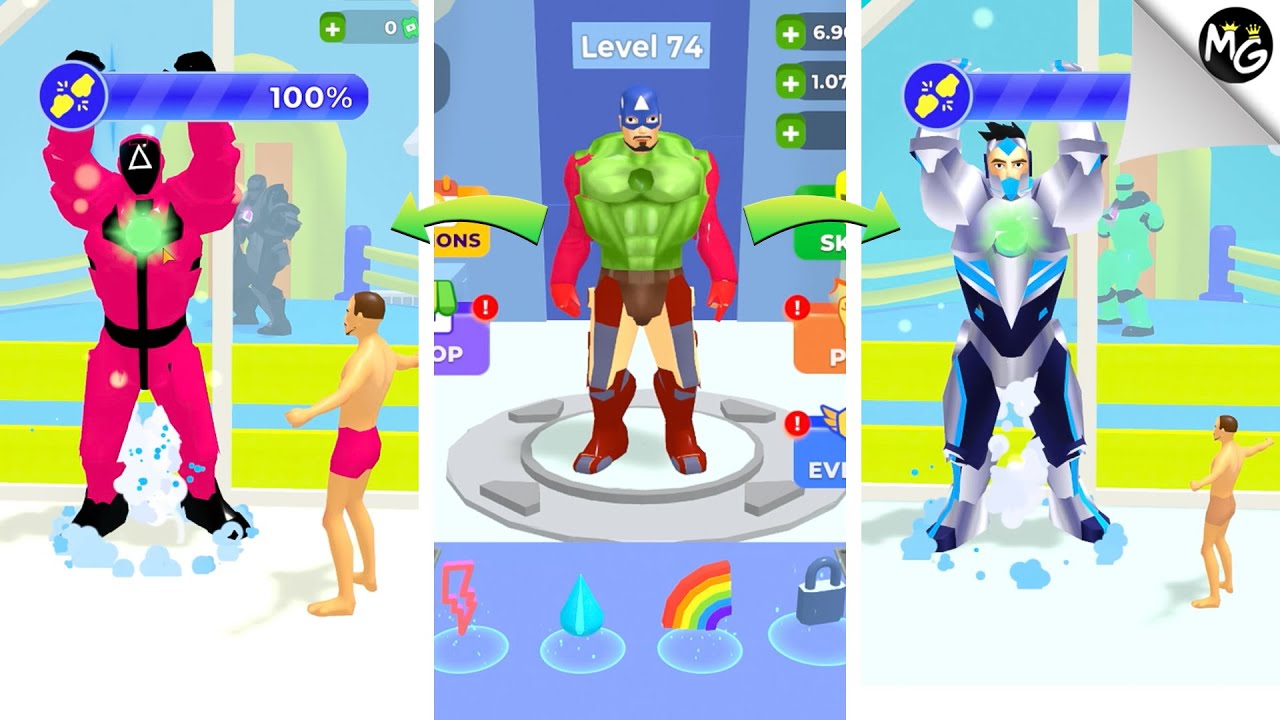 Pak Yanto Membuat Robot Squid Game Guard Dan Iron Man Silver | Iron Suit | Musim Gaming