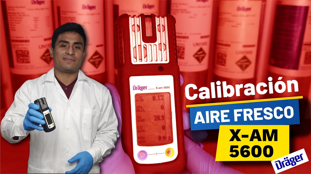 Dräger X-AM 5600 | ¿Cómo encender/apagar y ajustar el Aire Fresco?