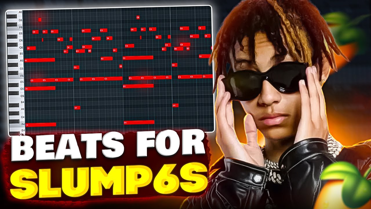 HOW TO MAKE BEATS FOR SLUMP6S (Fl studio Tutorial)