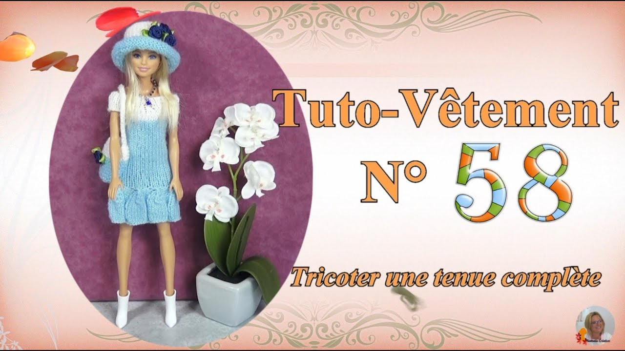 🥢 Tuto Vêtement N°58 | 🧣Tricoter une tenue complète
