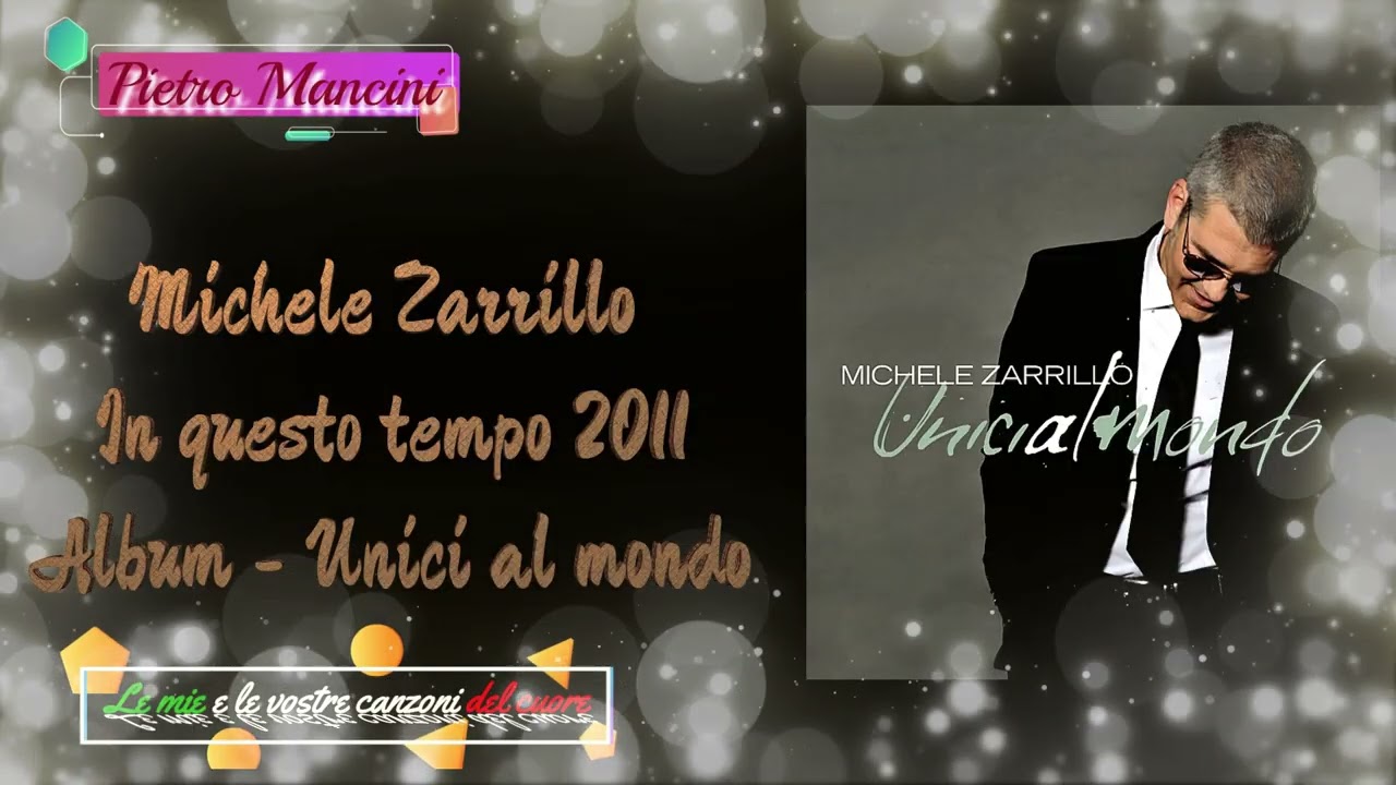 Michele Zarrillo - In questo tempo 2011