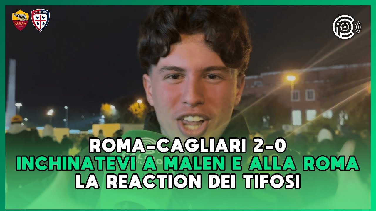 ROMA 2-0 CAGLIARI | DECISIVA LA DOPPIETTA DI UN SUPER MALEN ✌️🇳🇱 