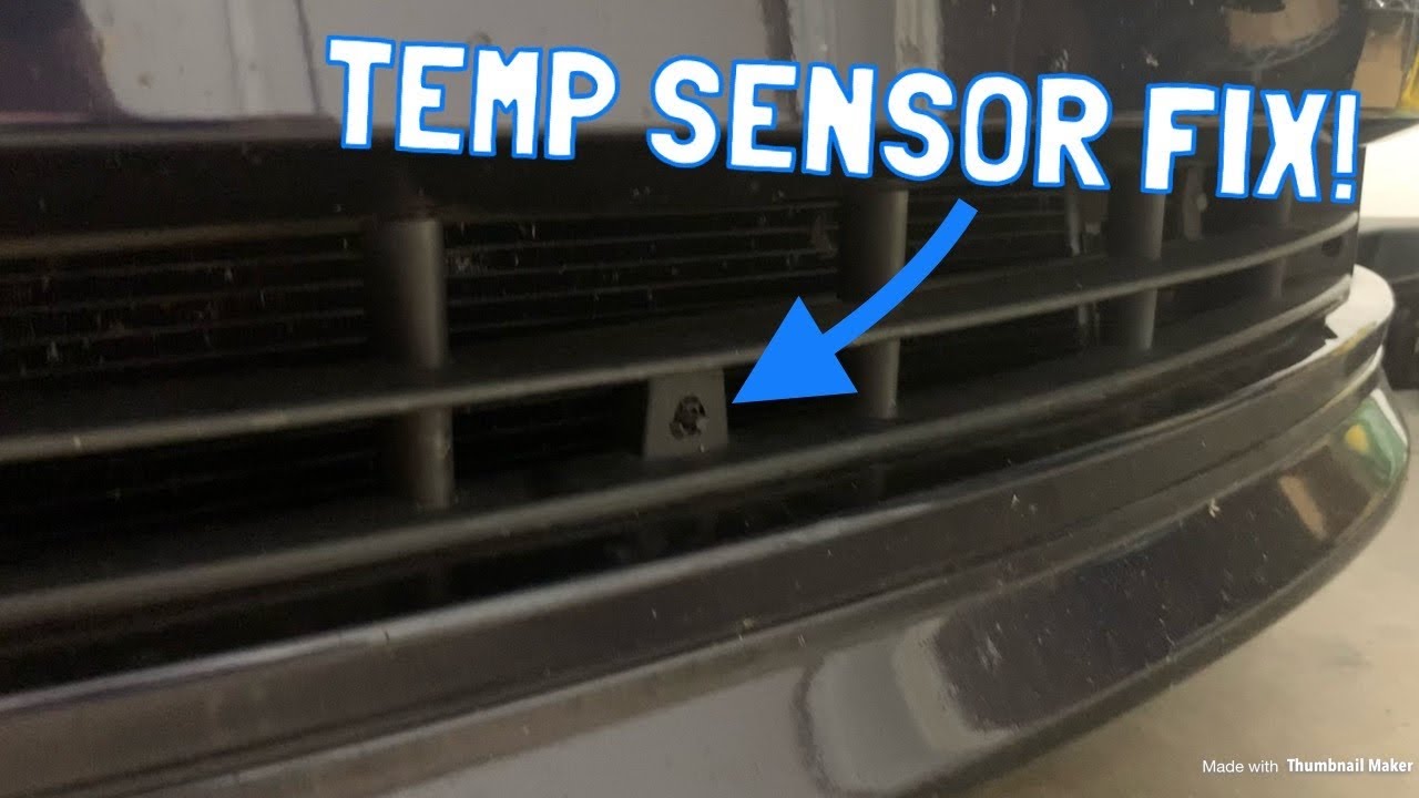 Saab 9-3 Quick Fix - Ambient Temperature Sensor Replacement
