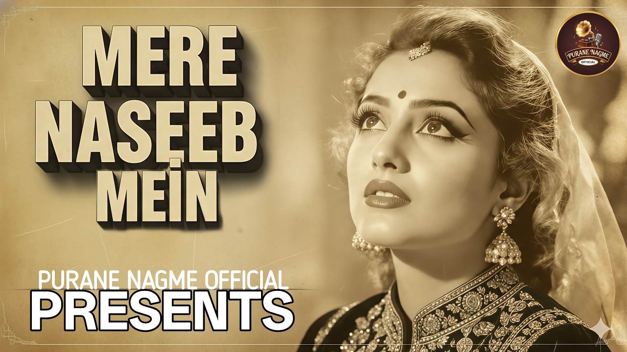 Mere Naseeb Mein ❤️| Old Is Gold Classic Vintage Bollywood Song