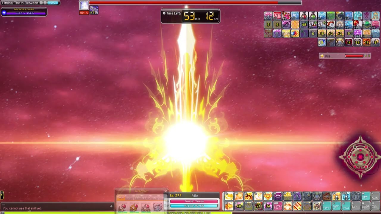 Maplestory (Reboot) - 277 Solo Hero vs Black Mage