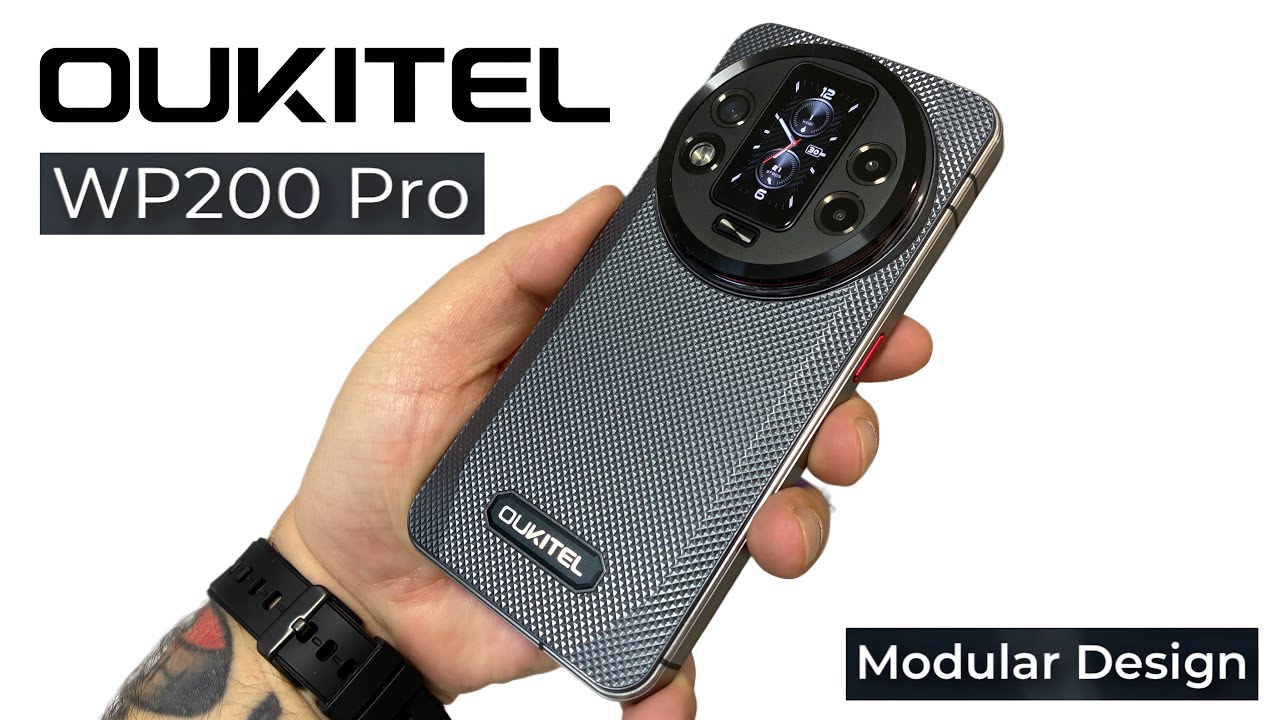 OUKITEL WP200 Pro 5G Modular Rugged Phone - Unboxing and Hands-On