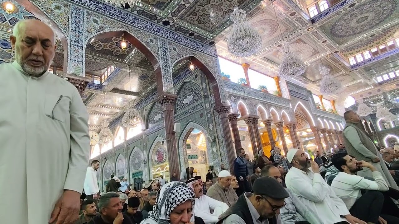 Adhān at Imam Husayn (a) Mosque