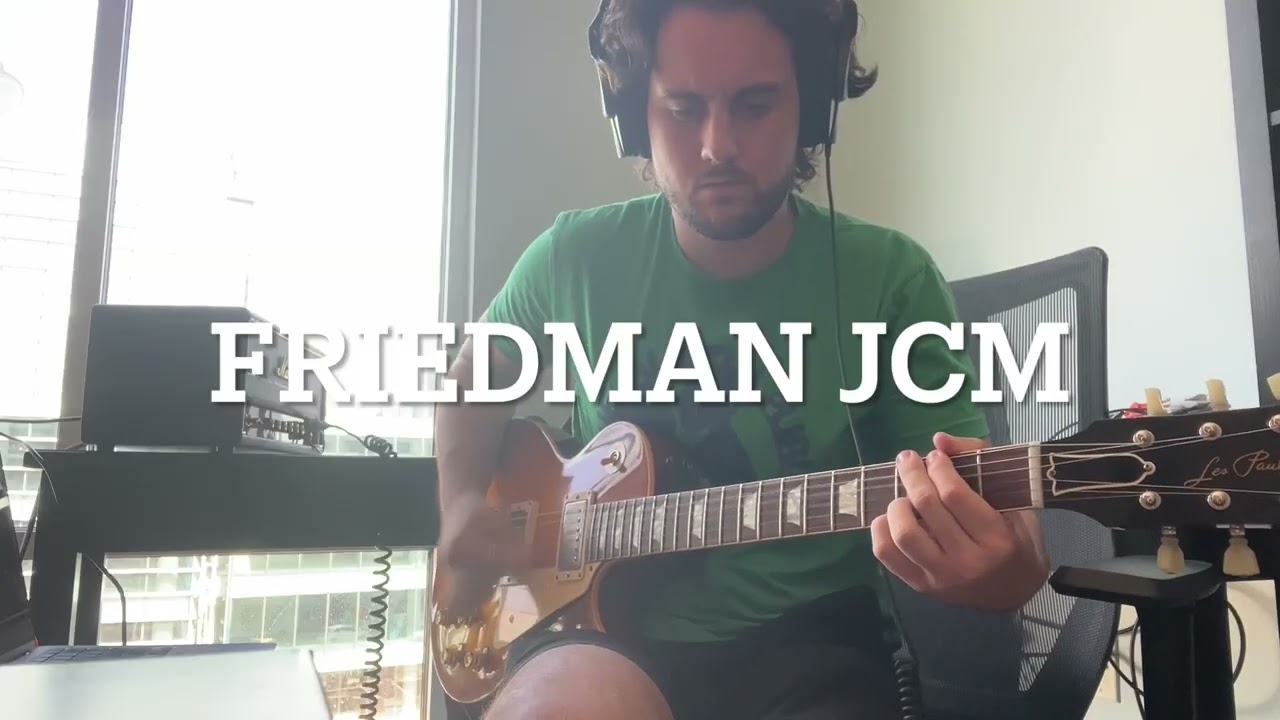 Friedman JEL 20 vs Marshall SV20 Plexi Shootout