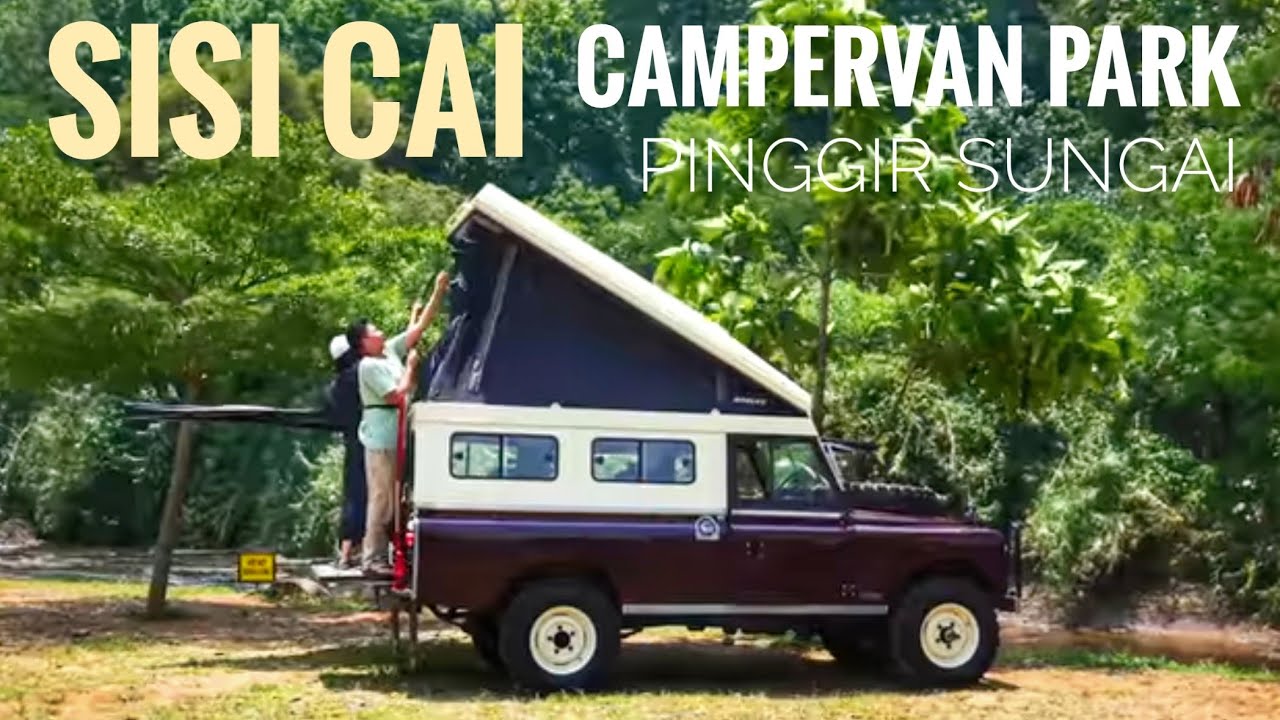 SISI CAI Sentul Bogor | Camping Ground Dekat Sungai, Pas untuk Campervan