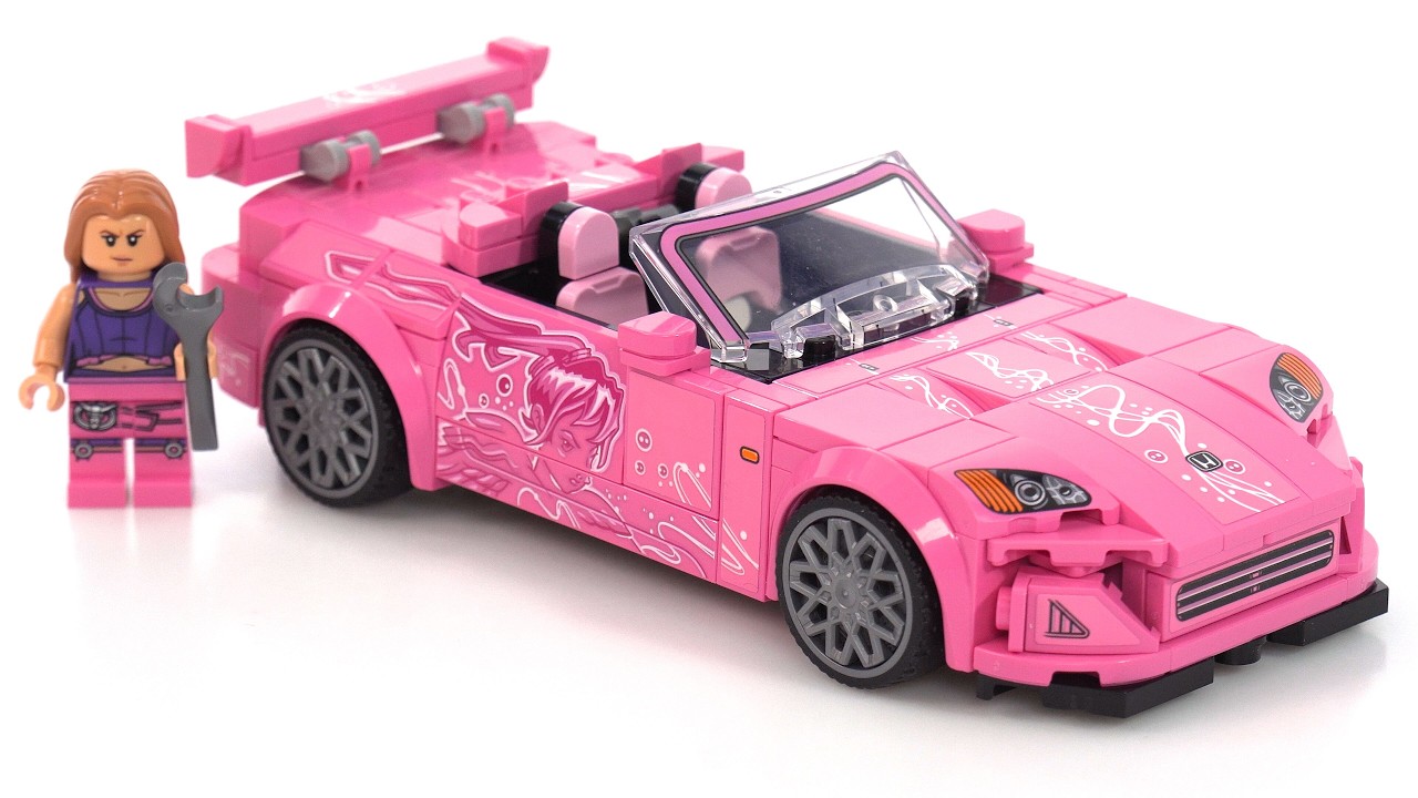 LEGO Speed Champions 2 Fast 2 Furious Honda S2000 review! #NotSponsored 77241