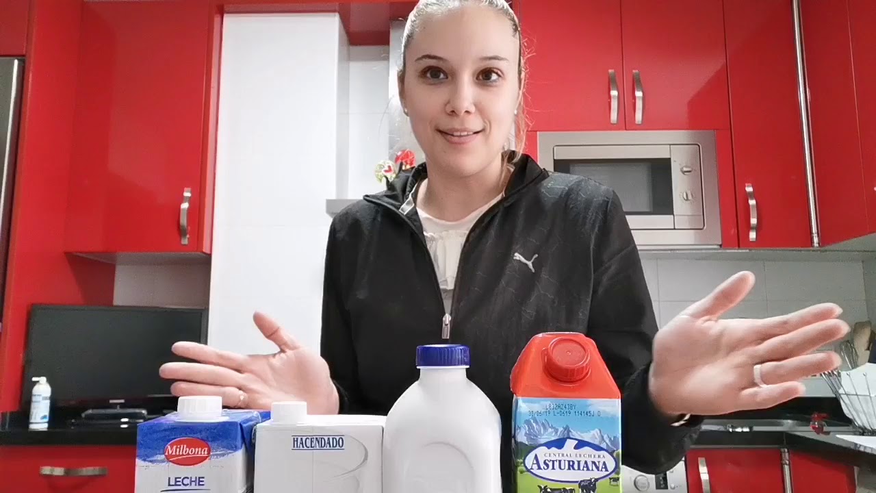 Comparativa sobre la leche.