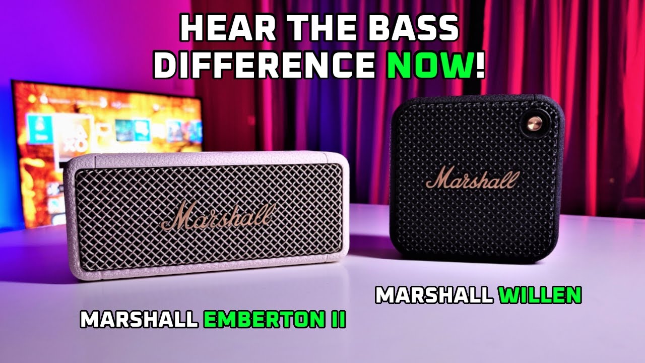 Marshall Emberton II vs Willen Review 🔥 Hear the Bass here!