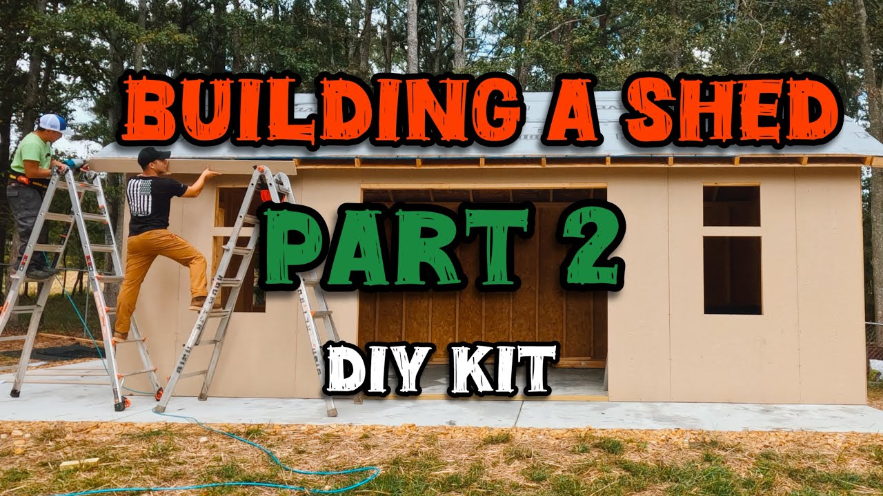 DIY Shed Installation | Part 2