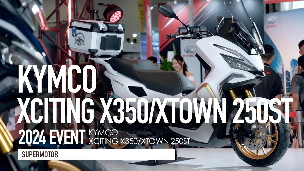 跨界冒險黃羊、腳踏通勤運動羊雙車登場！KYMCO XCITING X350/XTOWN 250ST 正式亮相『開啟字幕』