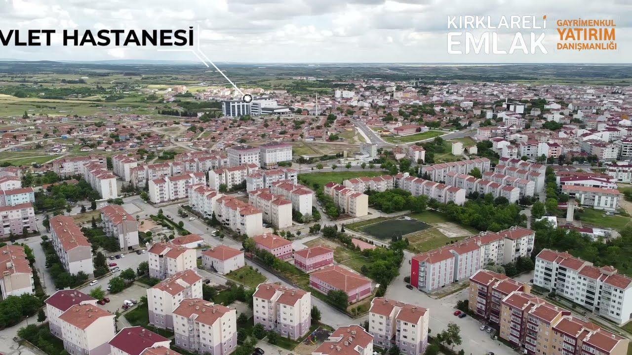 KIRKLARELİ MERKEZ TOKİ BÖLGESİNDE KAMPÜS,HASTANE VE PAZAR YERİ YAKININDA 2 AYRI FIRSAT