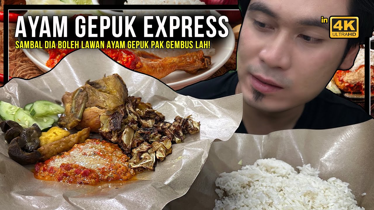 AYAM GEPUK EXPRESS pencabar kepada Pak Gembus ni Sambal dia!