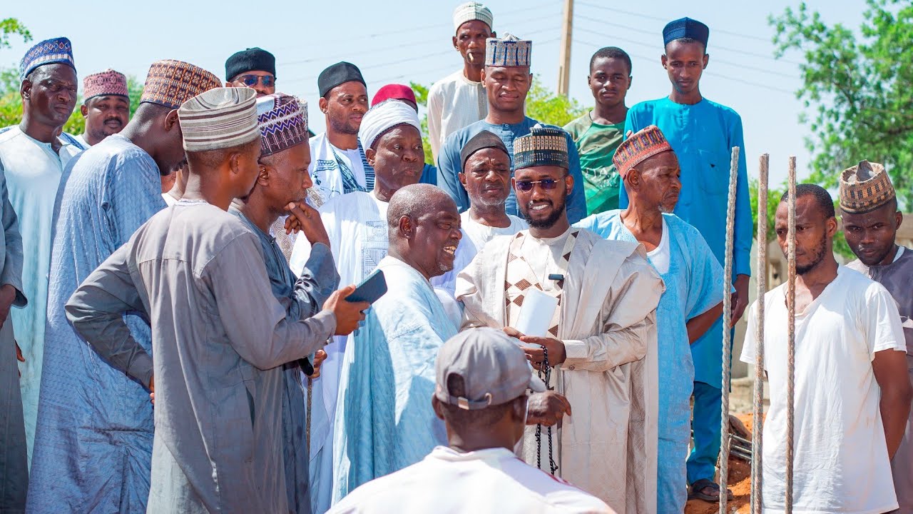 Assasa Sabonta ginin Zawiyyar Sheikh Alh. Aliyu Muhammad Bunza Sokoto QS. 10-05-2025.