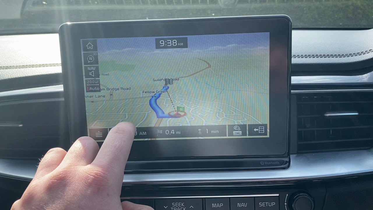 HOW TO USE - 2017-2020 KIA MEDIA AND SAT NAV UNIT