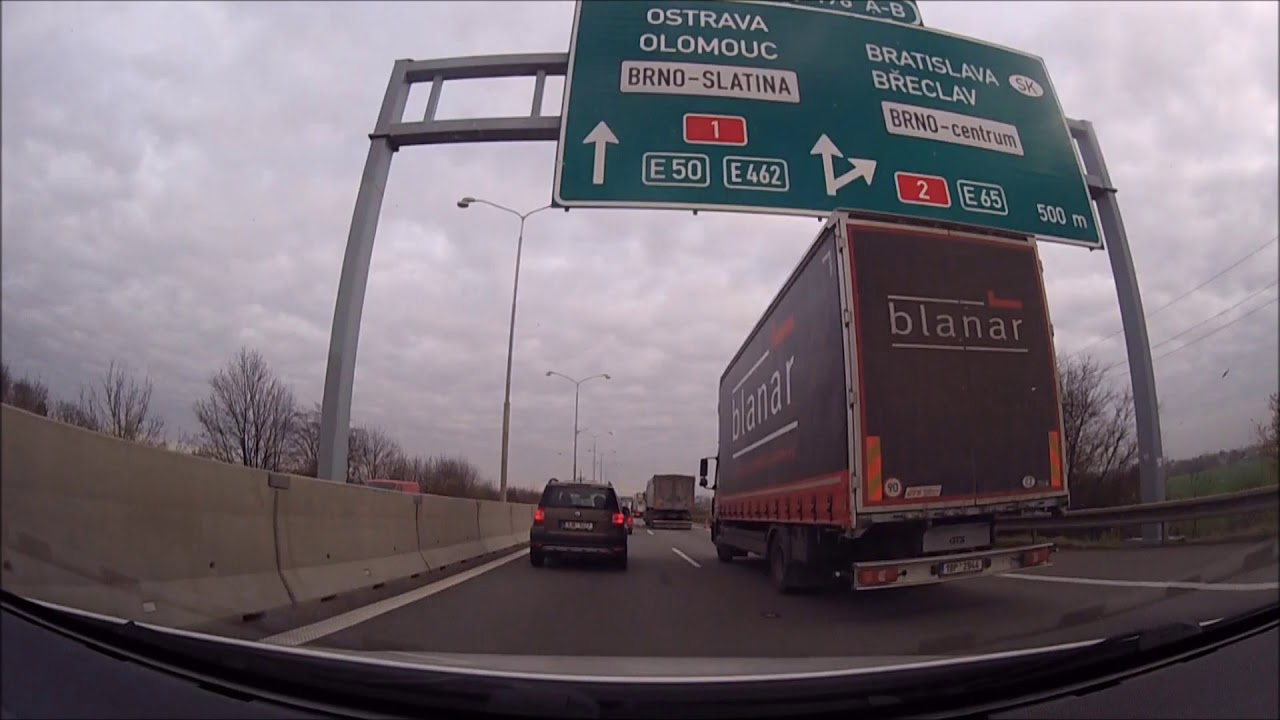 Time-lapse (Praha - Brno - Bratislava - Komárno)